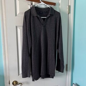 IZOD Men's XL Charcoal Polo Shirt